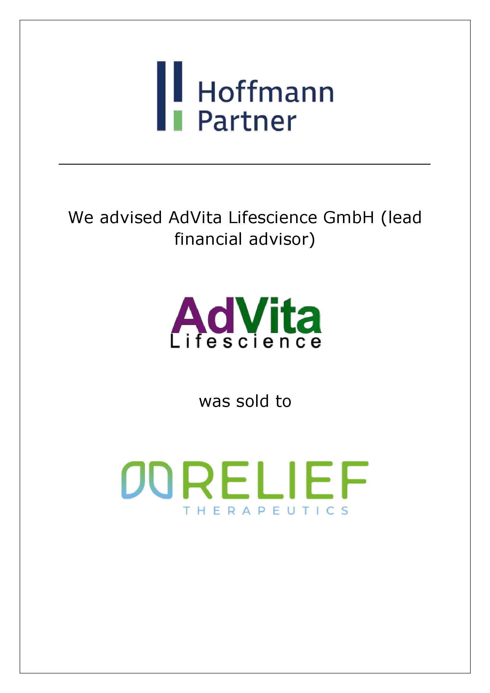 AdVita - Relief