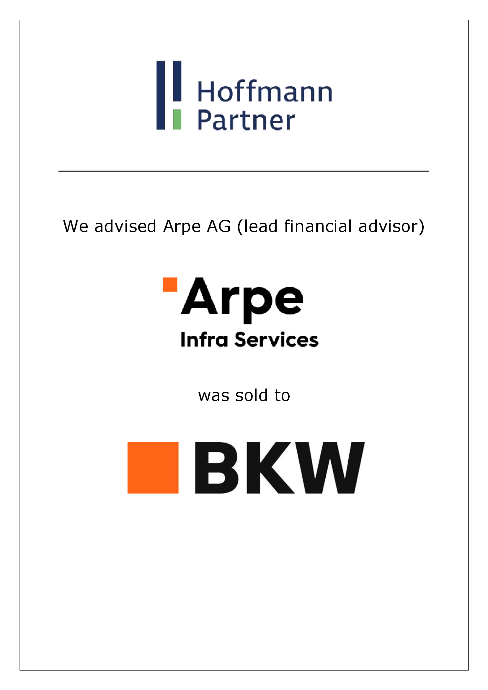 Arpe - BKW