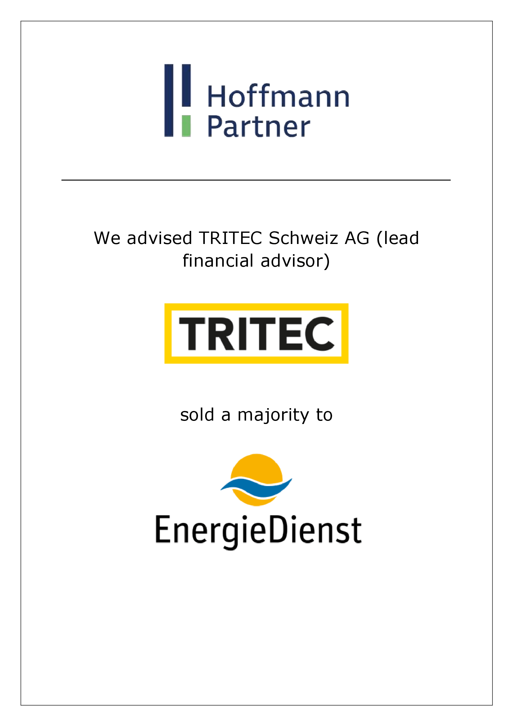 Energiedienst - Tritec