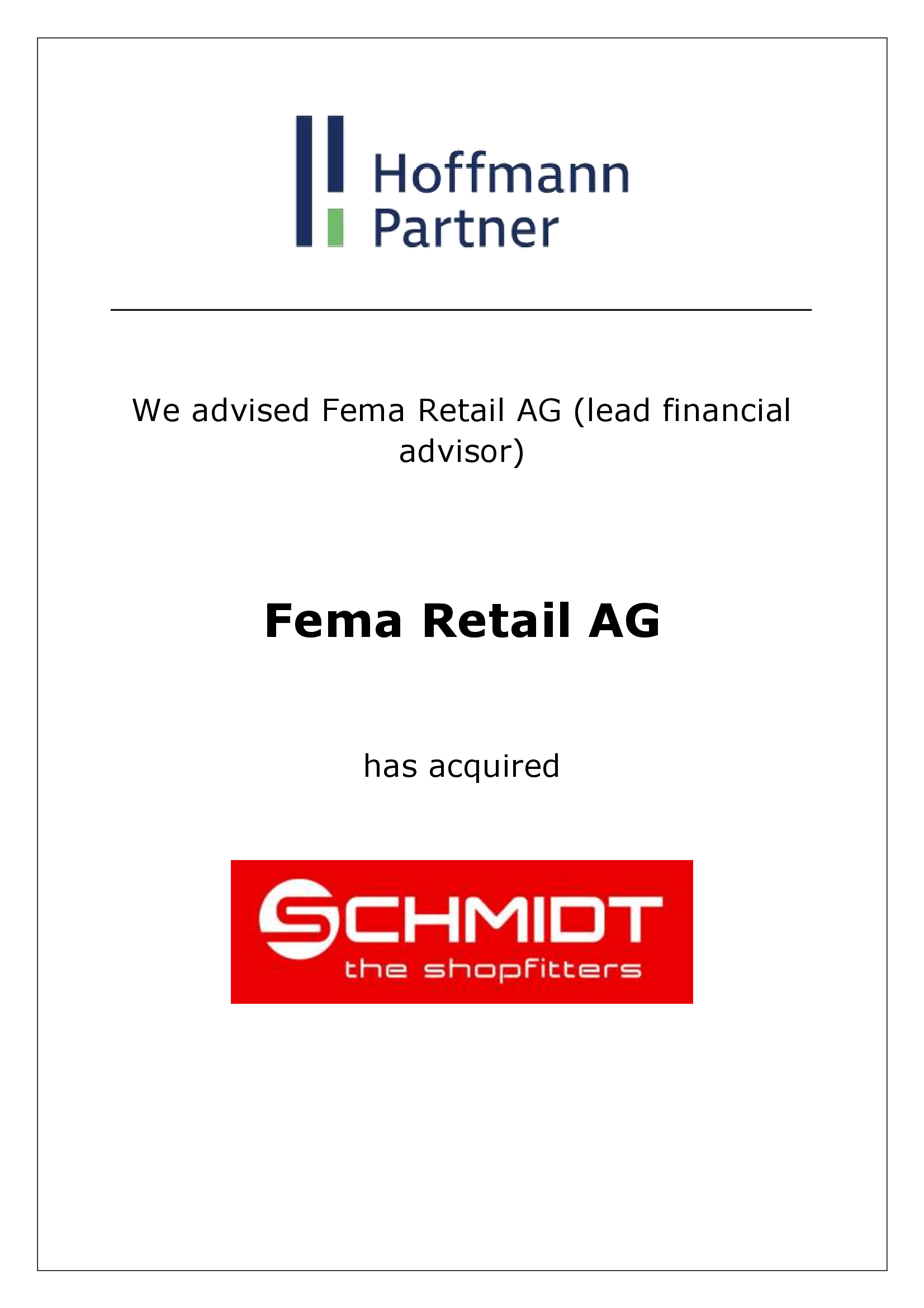 Fema - Schmidt