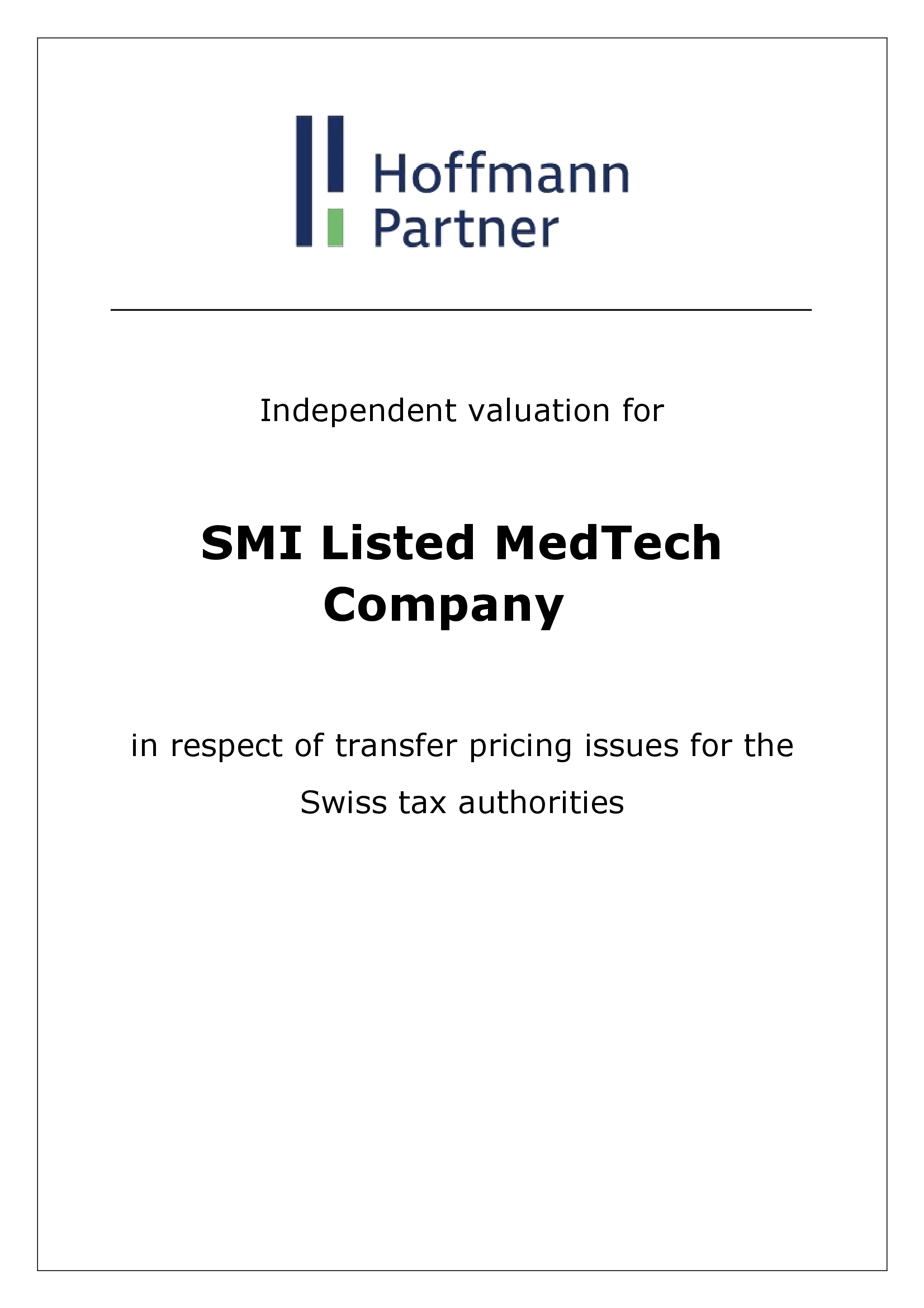 Medtech Company