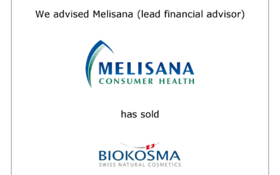 Hoffmann & Partner advised Melisana AG in the sale of its brand BIOKOSMA to ebi-pharm ag.