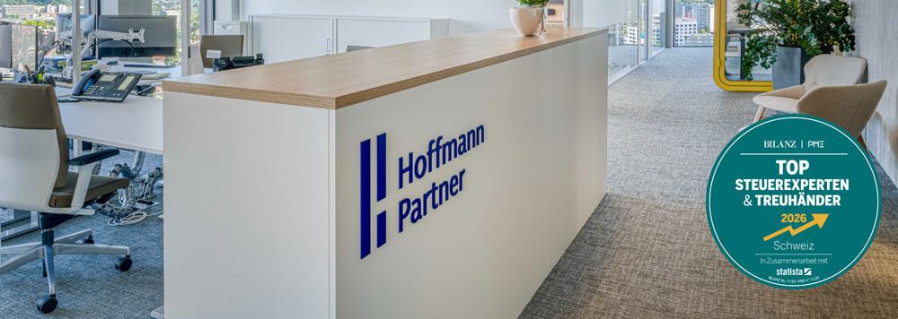 Hoffmann & Partner AG zählt auch im 2026 erneut zu den besten Steuerexperten der Schweiz